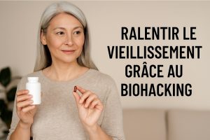 L'article explique comment le biohacking aborde le ralentissement du processus de vieillissement en ciblant les mécanismes biologiques fondamentaux tels que les cellules, les gènes et les systèmes de réparation du corps, en explorant diverses méthodes comme la restriction calorique, l'utilisation d'antioxydants, la supplémentation en NAD+, l'activation des sirtuines et potentiellement la thérapie génique.