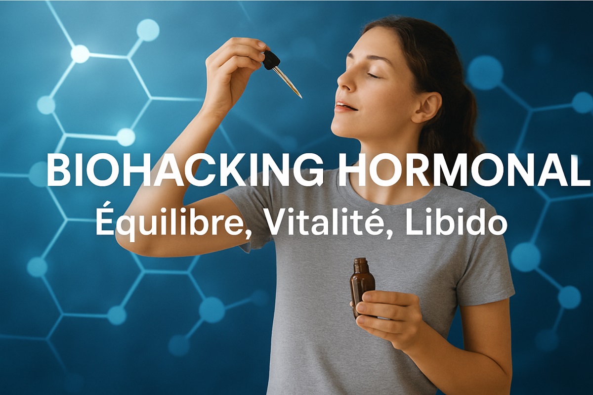 cet article plique comment les hormones influencent la vitalité, la libido, la gestion du stress et la performance. Il décrit les hormones clés impliquées (cortisol, testostérone, thyroïde, œstrogènes) et comment les rééquilibrer naturellement grâce à l'alimentation, la gestion du stress, l'exercice ciblé et les compléments, dans le cadre du biohacking.