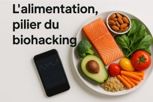 Cet article explique comment l'alimentation peut être utilisée comme un outil de biohacking pour améliorer les performances physiques et mentales, en adaptant son régime alimentaire à ses besoins individuels et en utilisant des techniques spécifiques.