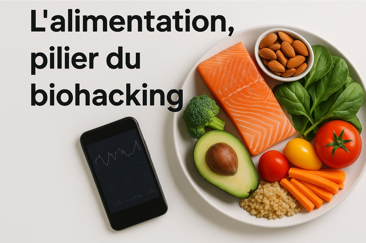 Cet article explique comment l'alimentation peut être utilisée comme un outil de biohacking pour améliorer les performances physiques et mentales, en adaptant son régime alimentaire à ses besoins individuels et en utilisant des techniques spécifiques.